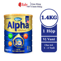[Date T10/26] Sữa Bột Vinamilk Dielac Alpha Gold IQ 3 - Hộp Thiếc 1.4kg
