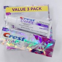 [Date T11/2024] KEM ĐÁNH RĂNG CREST 3D WHITE BRILLANCE 116g