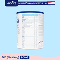 [DATE T2/2025][Tặng Túi Bỉm] Combo 3 lon Sữa dê Kabrita số 3 cho trẻ trên 24 tháng - Lon 800g