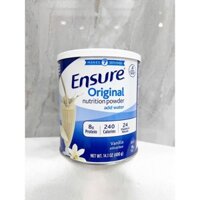 Date T2/2026_ Sữa bột hương Vani Ensure Original Vanilla 400g của Mỹ