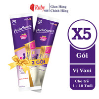 [Date T4/26] Combo 10 gói 49g Sữa bột Pediasure vani ít ngọt  giúp bé tăng trưởng chiều cao, cân nặng và sức đề kháng