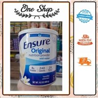 (Date T4/26) Sữa bột Ensure Original Nutrition Powder hương vanilla 400g thơm ngon, ít ngọt và ít béo của Mỹ
