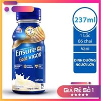 [DATE T6/2022] Lốc 6 Chai Ensure Gold Vigor 237ml