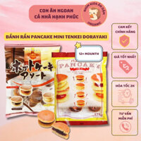 [Date T6/2025] Bánh Pancake Mini Tenkei Dorayaki Nhật Bản Cho Bé 12M+, Ăn Sáng, Ăn Phụ, Bữa Xế