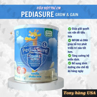 [Date T6/2026] Sữa Bột Pediasure Mỹ Grow & Gain 400g Hương Vani, Dâu, Socola - Tony US Mart
