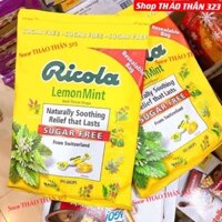 Date T6/2027- Kẹo Ngậm Ricola - Kẹo Ngậm Ho Thụy Sĩ Không Đường 105 Viên