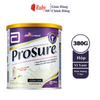 [Date T6/26] Sữa Bột Abbott Prosure Vanilla PROS Cho Người Đang Bị Sụt Cân Suy Mòn (380g)