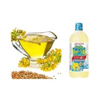 [DATE T7/21] Dầu ăn hoa cải Ajinomoto nội địa Nhật chai 1L