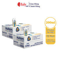 [Date T7/25] Combo 2 Thùng 24 hộp Sữa Nutren Junior pha sẵn hộp 200ml