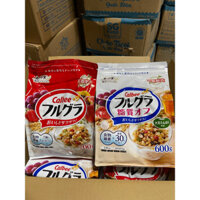 [DATE T7/25] gói 700g Ngũ Cốc Trái Cây Calbee Nhật Bản