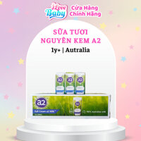 (Date T8/2025) Thùng 24 hộp Sữa Tươi Nước Nguyên Chất A2 của Úc - A2 Milk -200ML