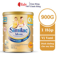 [Date T8/25] Sữa bột Similac Mom IQ 900G hương vani bổ sung dinh dưỡng cho bà mẹ mang thai và cho con bú