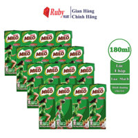 [Date T9/25] Combo 4 lốc Sữa Năng Lượng Milo Vị Lúa Mạch 180ml ( giá bán đã trừ khuyến mãi )