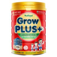 (DATE THÁNG 08/2026)Sữa Bột Nutifood Grow Plus+ Đỏ - Hộp 900gr