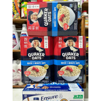 [Date tháng 10/2025] Yến mạch Ông Già Quaker Oats Quick 1 - Minute Oats 4,52 kg của Mỹ.