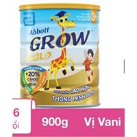 (date tháng 4/2026)Sữa Bột Abbott Grow Gold 3+ 900g [Cho Bé Từ 3 - 6 Tuổi]