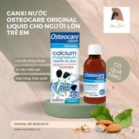 DATE XA Canxi nước Osteocare Liquid 200ml - Osteocare Calcium Magnesium VitaminD Zinc