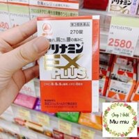 "Date xa" Đau vai gáy Arinamin EX Plus Nhật Bản hộp 270v