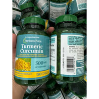 [date/2027]Viên uống tinh chất nghệ Puritan’s Pride Turmeric Curcumin 500mg 180 viên