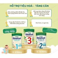 (DateeT4/2023)Sữa bột bledina pháp đủ số 1,2,3 hộp 400g