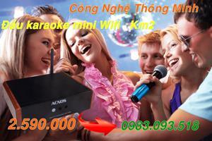 Đầu Acnos Mini Karaoke Wifi KM2
