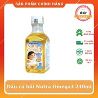 Dầu ăn cá hồi Nutra Omega 3 chai 240ml