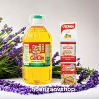 Dầu ăn Cái Lân 5 lít - Tặng 1gói Bột Ngọt 100gr, 1gói Bột Canh 190gr, 1gói Hạt Nêm 55gr