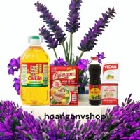 Dầu ăn Cái Lân 5 lít,1g Hạt Nêm Aji Ngon Heo 900gr - Tặng 1c Nước Tương 500ml,1g Bột Ngọt 100g,1g Bột Canh 190g