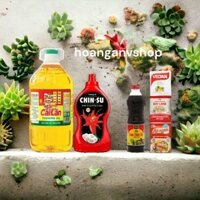 Dầu ăn Cái Lân 5lit, Tương ớt Chinsu 1kg - Tặng 1c Nước Tương 500ml, 1g Bột Ngọt 100g, 1g Bột Canh 190g, 1g Hạt Nêm 55g