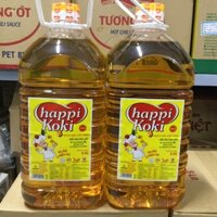 Dầu  Ăn Cao Cấp Happi Koki can 5 lit