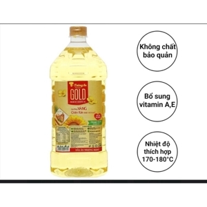 Dầu ăn cao cấp Tường An Gold bình 2 lít