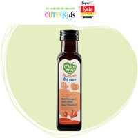 Dầu ăn dặm bổ não cá hồi Mămmy giàu DHA tinh khiết dễ hấp thụ cho bé, 100ml