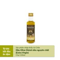 Dầu ăn dặm cho bé - Dầu Olive Dintel Extra Virgin Olive Oil nhập khẩu Tây Ban Nha 100ml