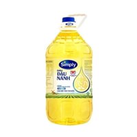 Dầu ăn đậu nành nguyên chất-Simply, can (5lít).