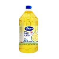 Dầu ăn đậu nành-Simply, can (2lít).