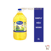 Dầu ăn đậu nành Simply Meizan Neptune - Can 5L