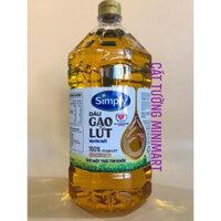 Dầu ăn Gạo Lứt Simply 2 L