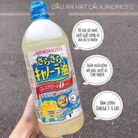 Dầu ăn hạt cải Ajinomoto- hàng nội Nhật bản