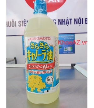 Dầu ăn hạt cải Canola 1000g