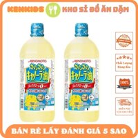 Dầu ăn hạt cải ,hoa cải AJNOMOTO Nhật Bản 1000g