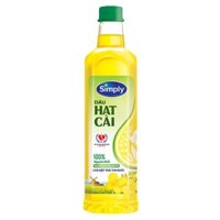 DẦU ĂN HẠT CẢI SIMPLY 1L