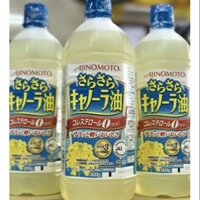 DẦU ĂN HOA CẢI AJINOMOTO - 1 lít - bổ sung OMega 3&6