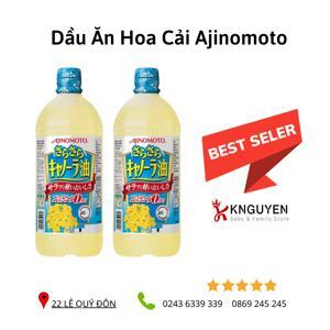 Dầu ăn hoa cải Ajinomoto Nhật 1000g