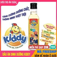 Dầu Ăn KIDDY (250ml) Giàu DHA Trẻ Thông Minh Hơn Không Béo Cho Trẻ Trên 6 Tháng Tuổi - Dầu Ăn Cho Bé Dầu Cho Bé Dầu Gấc Cho Bé Ăn Dặm Dầu Cho Bé Ăn Dặm - Dầu Ăn Dinh Dưỡng KIDDY Cá Hồi - 8934988050004