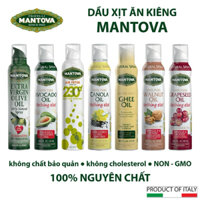 Dầu Ăn Kiêng Dạng Xịt Ít Calo - Mantova Oil Spray (Olive/ Avocado/ Canola/ Walnut/ Grapeseed oil)