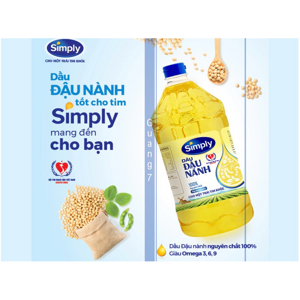 Dầu ăn Simply 2 lít
