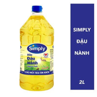 Dầu Ăn Simply 2L Đậu Nành DATE MỚI