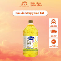Dầu Ăn Simply Gạo Lứt 2L