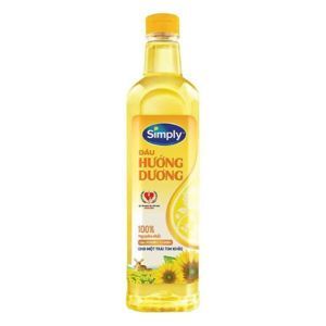 Dầu ăn Simply hướng dương 1l