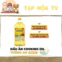 Dầu Ăn Thực Vật Tường An Cooking Oil Chai 2 Lít